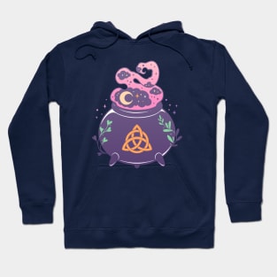 Witch's cauldron. Triquetra Hoodie